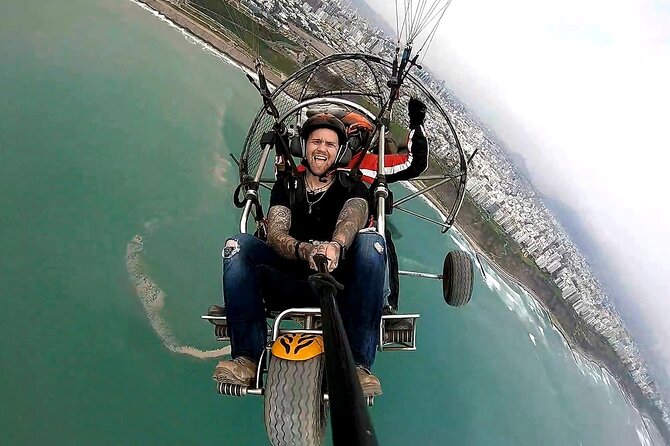 Motorized Paragliding flights on the Costa Verde - Lima - Why paratriking works well for a first flight