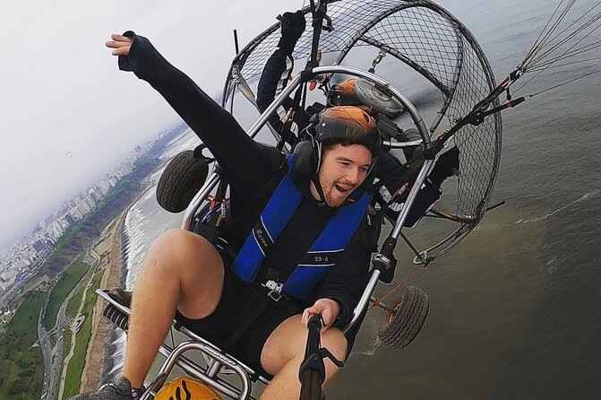 Motorized Paragliding flights on the Costa Verde - Lima - What the 10 to 12 minutes actually feel like