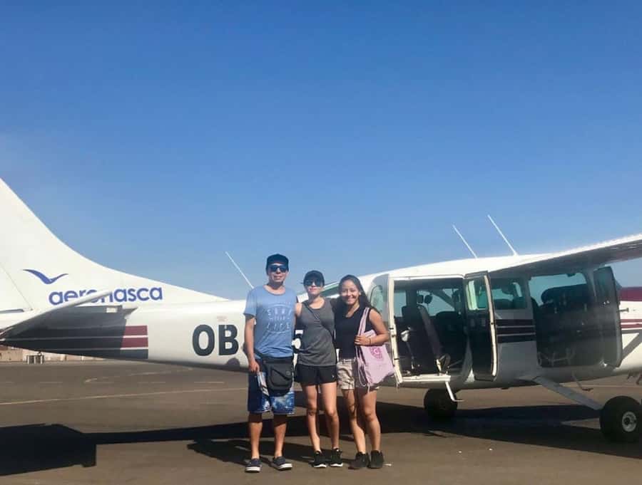 Nazca: Overflight of the Nazca Lines - At Aerodromo Maria Reiche