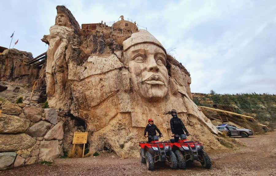 New attraction Morada de los dioses in ATVs - Learning the ATV before the open-road portion