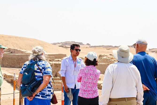 Pachacamac's Inka Pyramids Tour including Museum Small-Group - Walking the Adobe Pyramids and Sacred Precincts