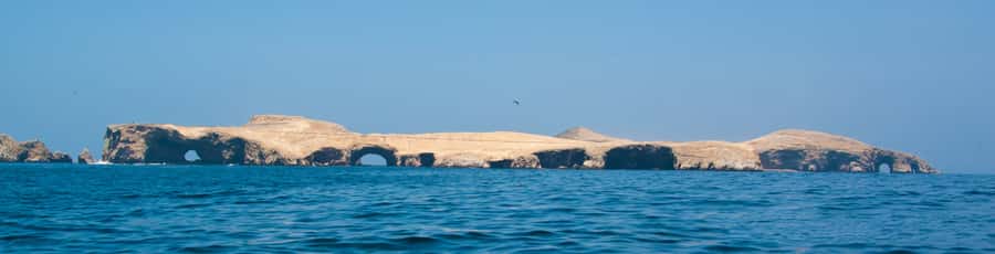 Paracas: Ballestas Islands and Candelabro Boat Tour - The Candelabra geoglyph from the water