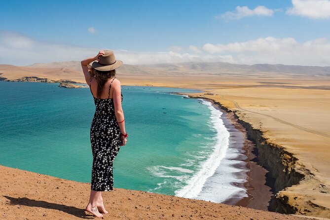 PARACAS! Ballestas Islands + Paracas National Reserve + Candelabro and much more - El Candelabro appears before the islands