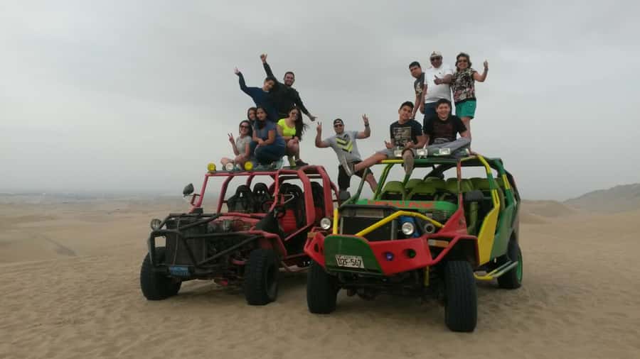 Paracas or Pisco: Private Huacachina Oasis Tour & Buggy Ride - Sunset from the highest dune