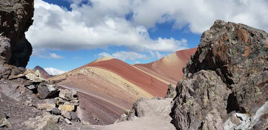 Peru: Rainbow Mountain and Red Valley View Point Tour - Reaching Vinicunca at 5,020 meters