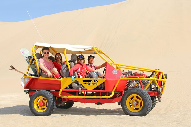Professional Sandboard & Sandski Tour in Ica, Peru - Sunset on the dunes, with a cool change after dark