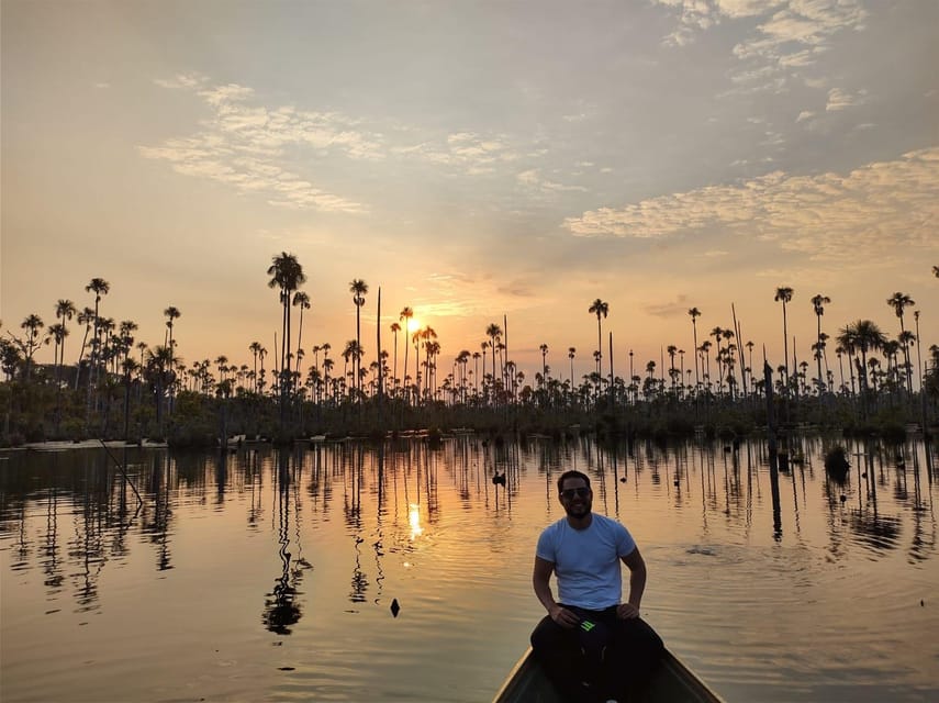 Puerto Maldonado: Lake Yacumama sunset and piranha fishing - Birdwatching for parrots and returning macaws