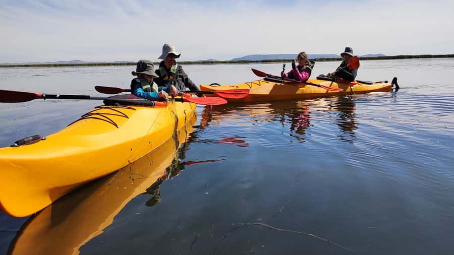 Puno: 2-day Uros Kayak Tour with Homestay at Amantani Island - Walking uphill to Pachatata
