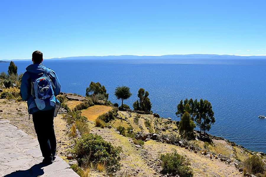 Puno: Lake Titicaca Day Tour - Hiking up Taquile Island