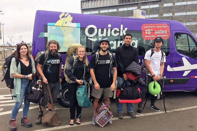 QuickLlama: Door-to-door transfer from Lima Airport to Miraflores - What the shared vehicle is really like