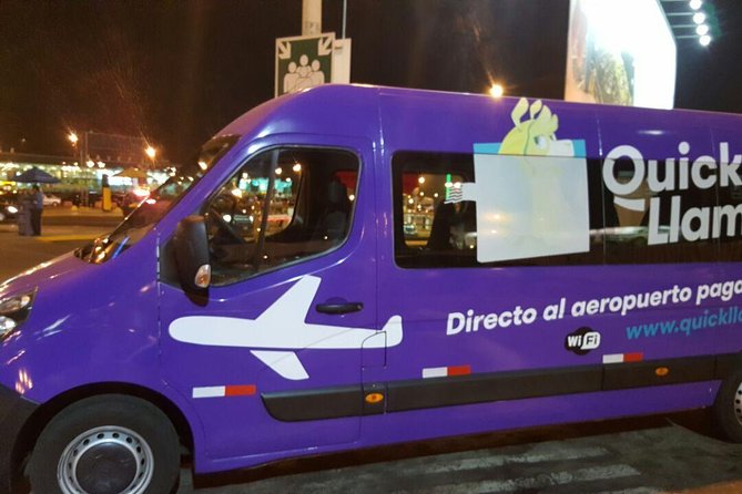 QuickLlama: Door-to-door transfer from Lima Airport to Miraflores - Who should book QuickLlama?