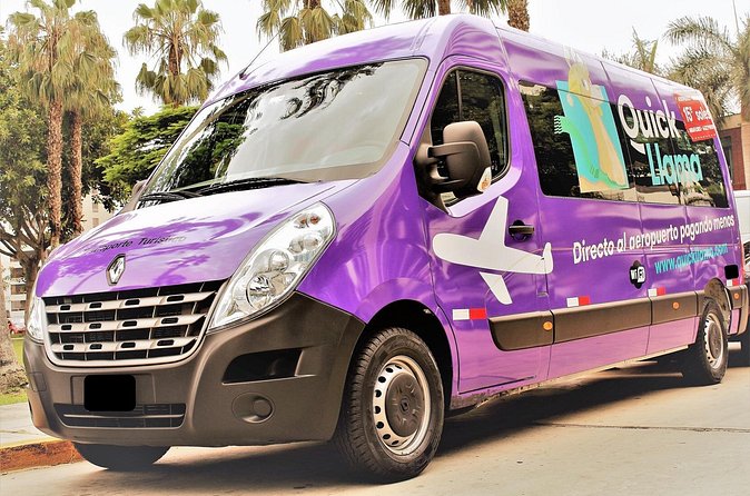 QuickLlama: Door-to-door transfer from Miraflores to Lima Airport - Safety, insurance, and driver quality