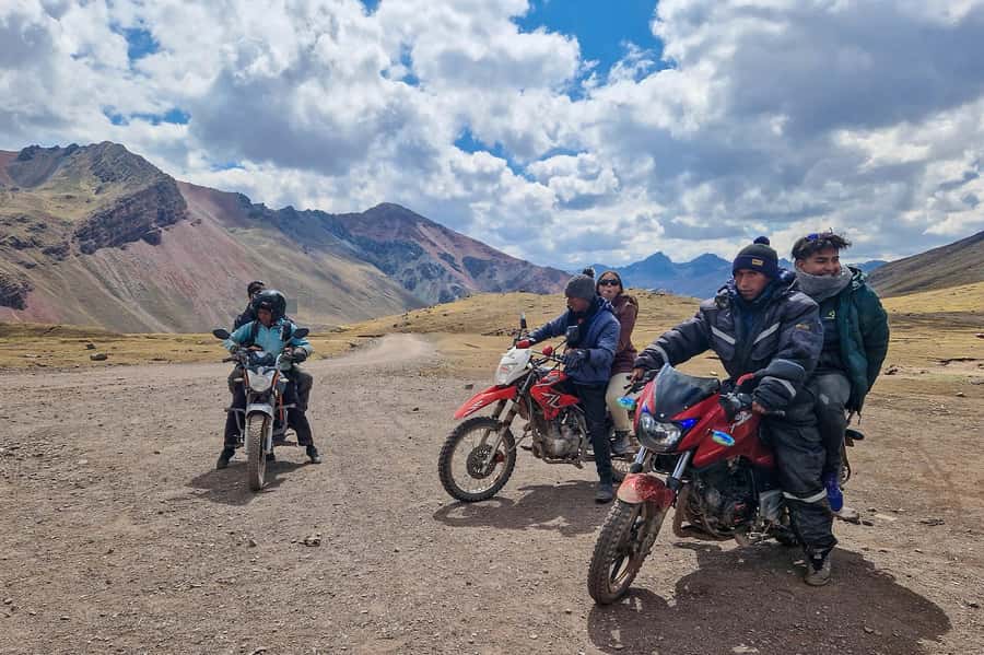 Rainbow Mountain Easy Tour – No Hiking or Driving Needed - Breakfast in Cusipata after the long first drive