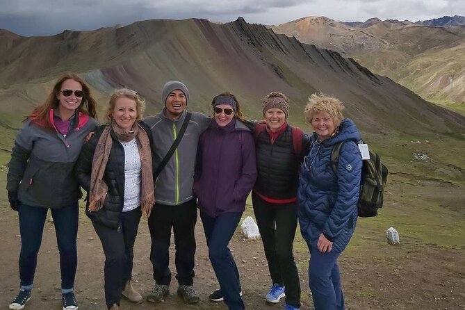 Rainbow Mountain Full Day Trek - The reward at the colorful summit