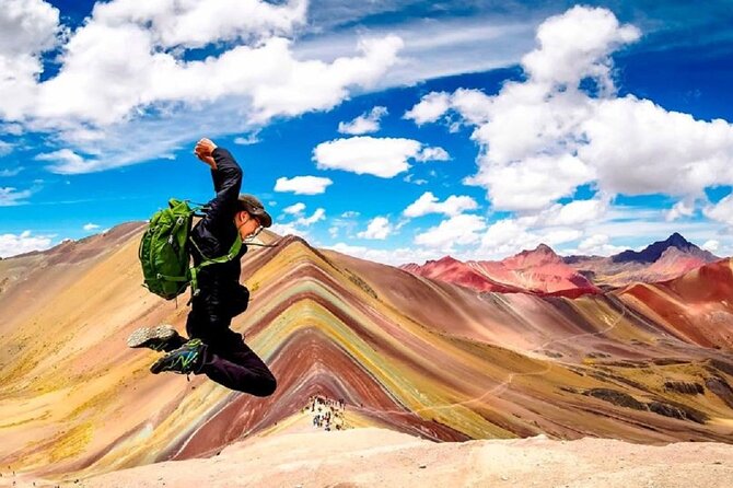 Rainbow Mountain on ATV Adventure, Only 7 Minutes Walk - Seven minutes on foot, then the high viewpoint
