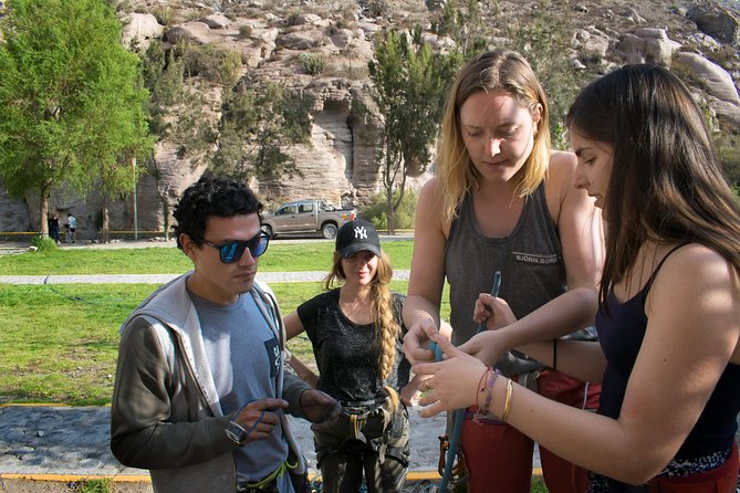 Rock climbing in Arequipa and the Andes of Peru - Arriving at Charcani with no long approach