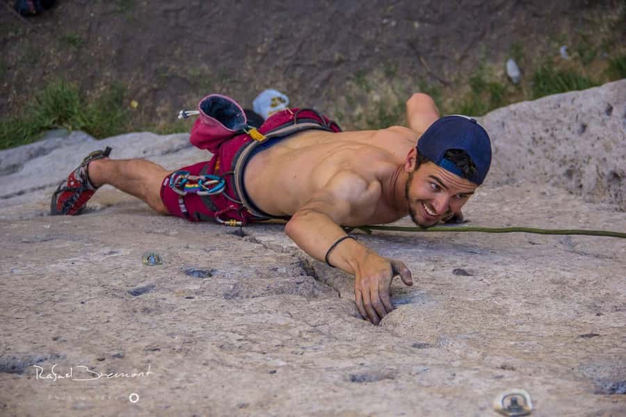 Rock Climbing in Arequipa, Perú - Equipment, shoes, chalk, and a small snack