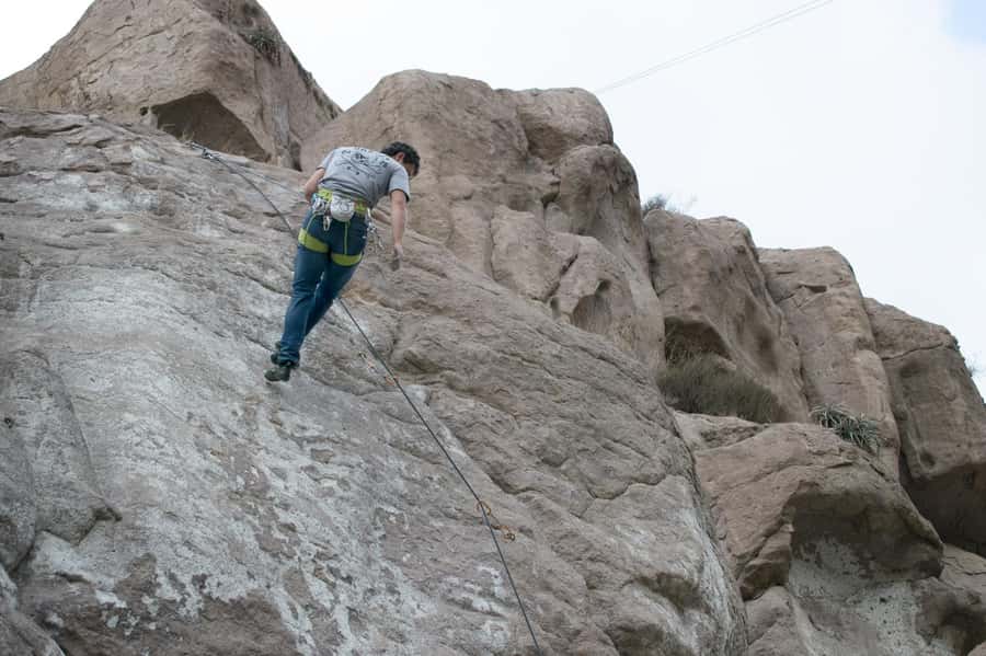 Rock Climbing in Arequipa, Perú - Who will enjoy this climbing session most?