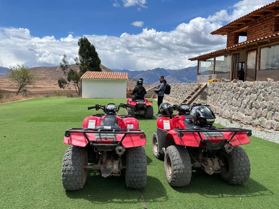 Sacred Valley: Maras & Moray ATV Tour from Cusco - Riding the rural paths toward Moray