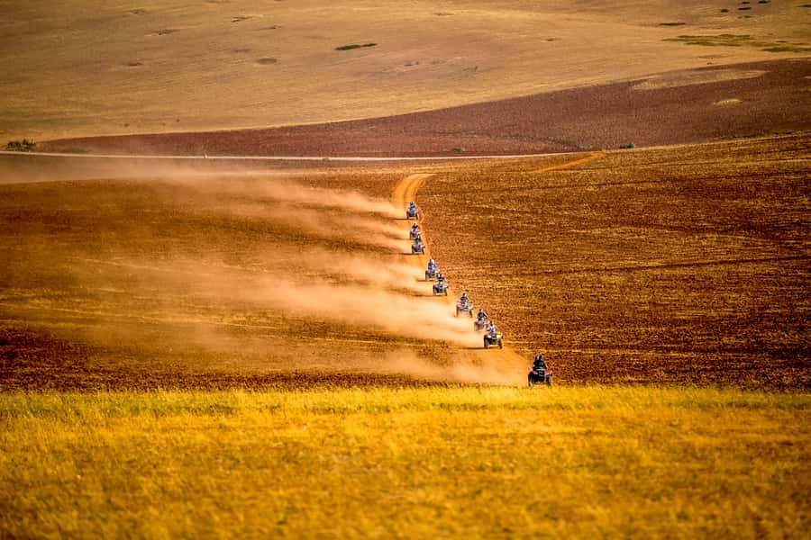 Sacred Valley: Maras & Moray by Quad Bike from Cusco - Riding toward Moray through the Sacred Valley