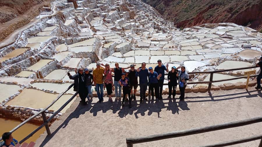 Sacred Valley: Maras & Moray by Quad Bike from Cusco - Maras salt mines from the outside