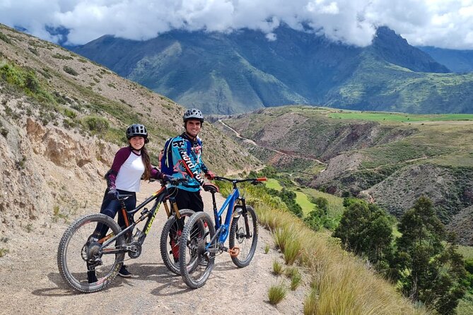 Sacred Valley Maras Moray Private Bike Tour from Cusco - Maras salt mines, with the best photo stop of the day