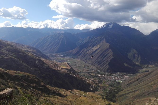 Sam's Zip Line in Sacred Valley - Four cables, one bridge, and a wide Sacred Valley view