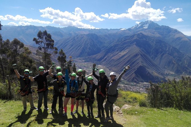 Sam's Zip Line in Sacred Valley - The Tibetan bridge tests your balance