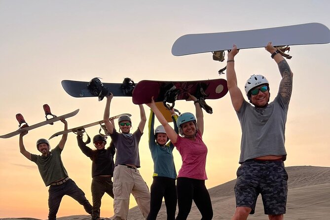 Sandboarding Experience Lima Includes Boots, Bindings & Helment - The 4x4 ride through the dunes