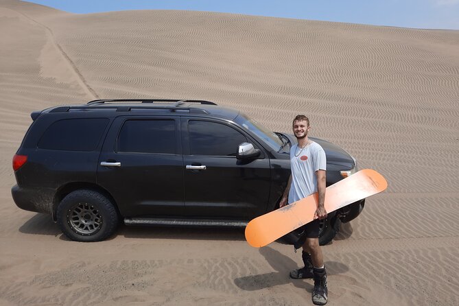 Sandboarding Experience Lima Includes Boots, Bindings & Helment - Equipment pickup and the first sandboarding lesson