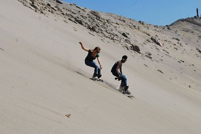 Sandboarding in Salaverry Trujillo - Repeated runs at North Dunes