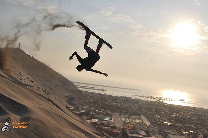 Sandboarding in Salaverry Trujillo - Practical preparation for a sandy afternoon
