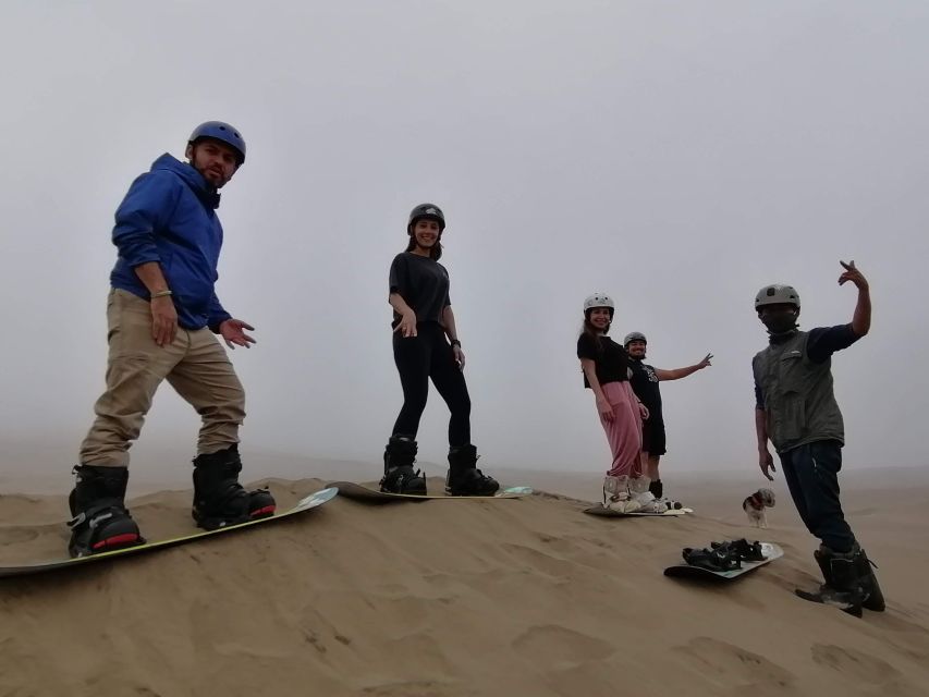 Sandbording in Lima - Views from the dunes toward Lima and the Pacific