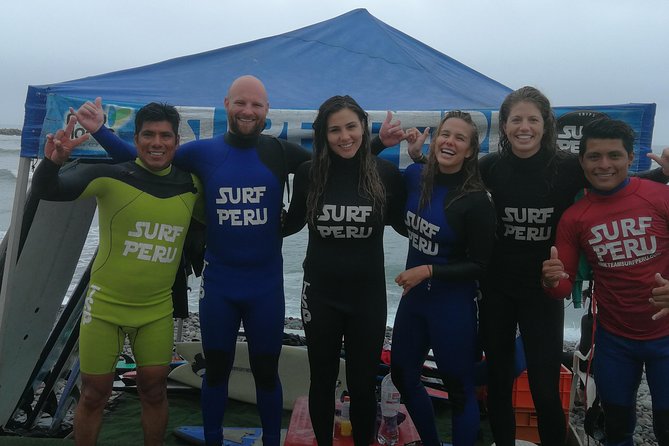 Surf Lessons in Lima - In the Pacific: more practice than lecture