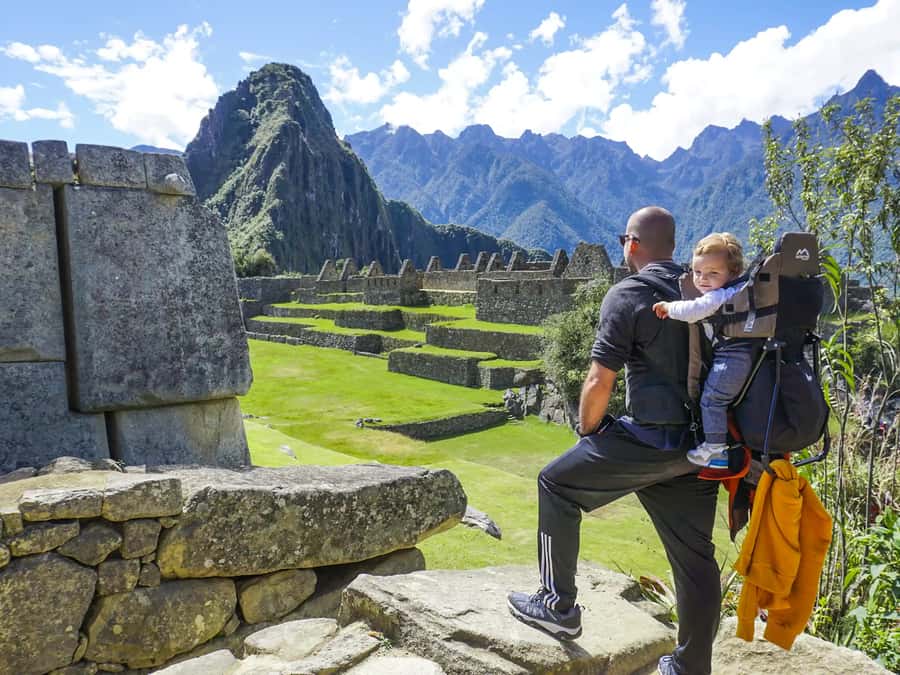 Tour guide in Machu Picchu on Route 2 - Meeting in Aguas Calientes before the climb