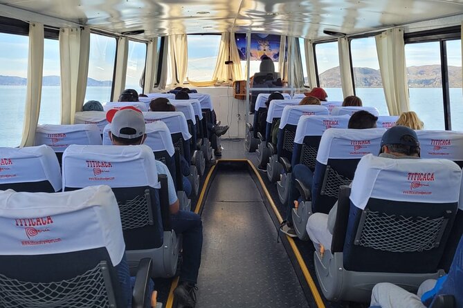 Tour to Uros and Taquile Islands in a Fast Boat - Lunch with a view over the lake
