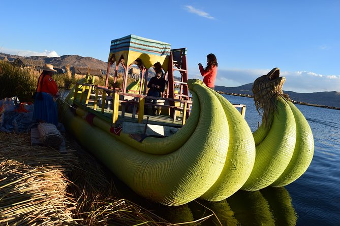 Uros and Taquile Islands on New and Comfortable SpeedBoat - Uros, where the ground is made of reeds