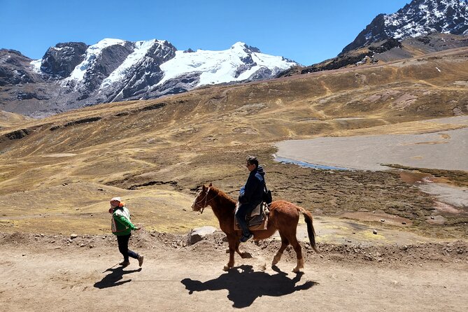 Vinincunca Rainbow Mountain Tour and optional visit to Red Valley. - Vinicunca viewpoint at 5,000 meters
